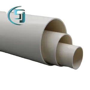 All Sizes Cheap UPVC Plastic Tubes PVCPipe 250mm Plumbing Pipe for Water Drainage & Water Outlet