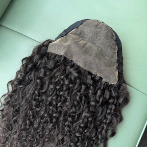 Wholesale Vietnamese Virgin Human Hair <b>Wig</b> Small Curly Natural Wave 9x6 HD <b>Lace</b> Closure Human Hair <b>Wig</b> Glueless Cap Design - Product Image 5