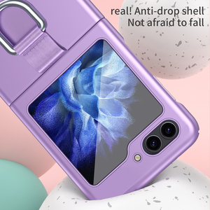 ผ้าไหมริบบิ้นสายแหวนสําหรับSamsung Z Flip 6 PC Anti Dropกรณีแฟชั่นโทรศัพท์มือถือสําหรับSamsung Galaxy Z Flip 4 5 - Product Image 4