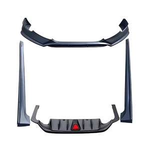 Front Bumper Lip for 2019-2021 ABS Material <b>Car</b> Body Kits Side Skirts Rear <b>Diffuser</b> Third Light New Exterior - Product Image 1