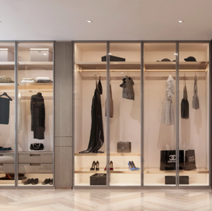 Armario de color rosa, laca de alto brillo, alta calidad, compra armarios personalizados de china - Product Image 2