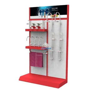 Verschillende Stijlen Hardware Pegboard Metalen Vloerrek Displaystandaard Met Winkel