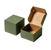 Boîte d'emballage cosmétique de luxe OEM, boîte cadeau en papier pour crème de soin de la peau avec logo personnalisé et finition texturée