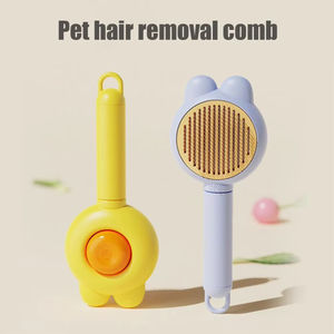 Cepillo para mascotas para la prevención de enfermedades de la piel, herramienta de eliminación de pelo con función de masaje, cepillo suave para gatos y perros - Product Image 6