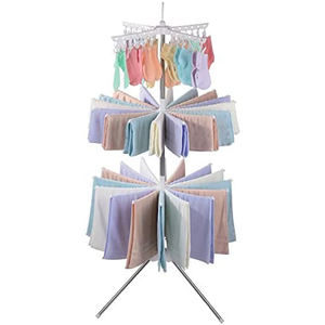 <span class=keywords><strong>Parapluie</strong></span> <span class=keywords><strong>pour</strong></span> suspendre les vêtements, grand espace de séchage, porte-serviettes pliant, support de séchage <span class=keywords><strong>pour</strong></span> vêtements - Product Image 6