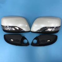 Cover Cermin LED Cover Spion Samping Untuk LAND CRUISER 200 Cover Cermin LED Dengan Basis 2008-2015 Upgrade ke 2016--2019 FJ200 LC200