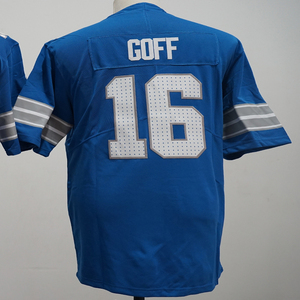 2025 hombres 97 Aidan Hutchinson camisetas de fútbol cosidas Amon-Ra St Brown Jahmyr Gibbs Jared Goff Barry Sanders <span class=keywords><strong>Isaac</strong></span> TeSlaa camisa - Product Image 3