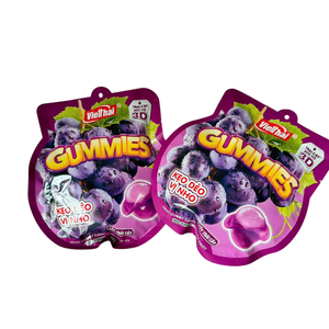Gomitas de Uva con Sabor a Peonía Vithaico 150g, Dulces Masticables Premium con Centro Líquido Jugoso - Product Image 1