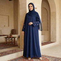 Abayas Égyptiennes Élégantes de Dubaï : Nouveaux Modèles Brodés à la Main – Robes Musulmanes pour Femmes