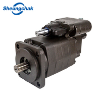 Pompe hydraulique de déchargement C101 C102 G101 G102 avec commande pneumatique et soupape de décharge intégrée pour camion minier