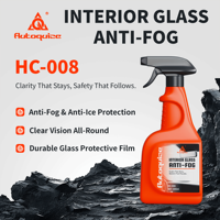 Spray anti-buée premium, technologie nanofilm superhydrophile, garantit un verre automobile sans buée et résistant au gel.