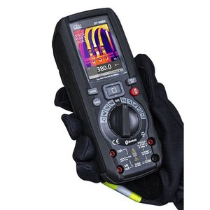 Multímetro con Cámara Termográfica CEM DT-9889 con Bluetooth para Uso Industrial - Product Image 3