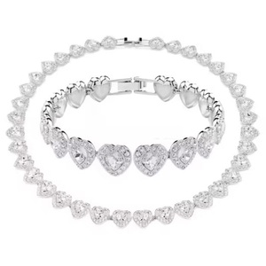 Collar de Moda Kuaidi Heart Crystal <span class=keywords><strong>Ariana</strong></span> Grande, Nuevo Modelo 2026, Estilo Elegante - Product Image 2