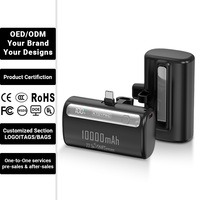 Promotion d'usine, prix le plus bas, chargeur portable OEM, chargeur rapide, 10000 mAh, mini batterie externe, type C USB, certification ROHS FCC CE
