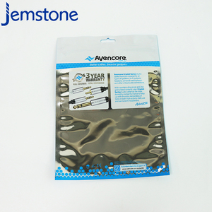 Custom Zipper Bag Electronic Product Packaging Plastic <strong>Zip</strong> Lock <strong>Pouches</strong> Data Line Stand up <strong>Pouch</strong> - Product Image 4