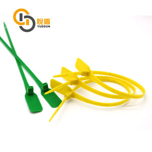 Etiqueta de Seguridad de Plástico Desechable de Alta Seguridad con Logotipo Personalizado, Diseñada para <span class=keywords><strong>Ropa</strong></span>, Sello de Seguridad Autoblocante de 400 mm de Longitud - Product Image 2