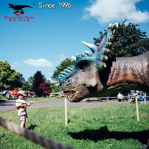 Modèle de dinosaure réaliste grandeur nature pour parc à thème jurassique, dinosaures animatroniques, dinosaure réaliste Rex à vendre, HL-L Dinosaur H - Product Image 6