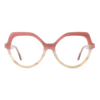 Monture de lunettes en acétate de luxe pour femme, de marque, surdimensionnée, directement du fabricant, montures optiques pour dames, lunettes optiques