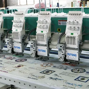 computer flat embroidery machine 28heads embroidery machine flat sheen embroidery machine