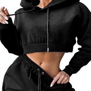 Conjunto Deportivo para Mujer de Entrega Rápida, Algodón de Peso Medio, Corte Recortado, Marcas Personalizadas para Fitness en EE. UU. - Product Image 4