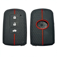 Housse de clé de voiture en silicone résistante aux rayures Toyota Camry RAV4 Corolla Hilux 2024 2023 Porte-clés