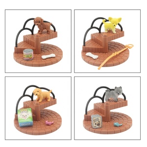Jinying - Casa de Juguete para Gatos, Simulación Realista, Mini Figuras de Plástico, Juego de Juguetes para Perros y Gatos - Product Image 2
