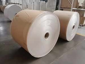 Feuille de carton double en PE de qualité alimentaire, personnalisable avec logo, en carton sulfurisé pour emballages alimentaires, tasses, sucre, imperméable et écologique - Product Image 3