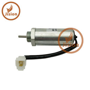 Vanne solénoïde d'arrêt de carburant pour engins de construction 897329-5680 897209-1152 - Product Image 2