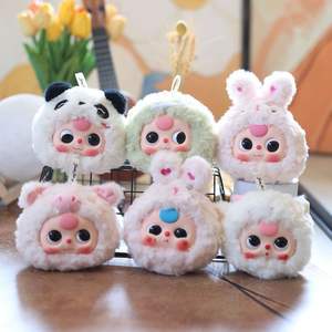 Mignon Vinyle Bébé De Trois Ans Petit Pendentif En Peluche Jouet Poupée Dessin Animé Sac Pendentif Porte-clés Poupée - Product Image 1