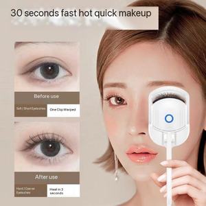 Recourbe-cils électrique chauffant rechargeable par USB mini portable de marque OEM <span class=keywords><strong>2023</strong></span> ABS+gel de silice certifié CE Outil de soins de santé - Product Image 6