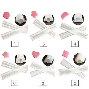 แม่พิมพ์ซิลิโคนรูปผีเสื้อห้าแฉกรูปหัวใจ,อุปกรณ์ทำสบู่แฮนด์เมดทรงยิปซั่มสำหรับอบเค้กม้วนเค้กช็อกโกแลต - Product Image 4