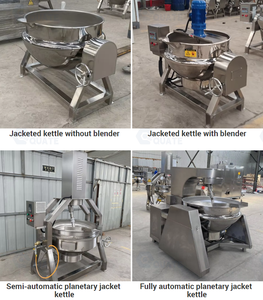 Générateur vertical de vapeur de gaz naturel diesel de pétrole et de gaz naturel <span class=keywords><strong>Casserole</strong></span> sous vide Fournisseurs de marmites pour la cuisson de confiture - Product Image 3