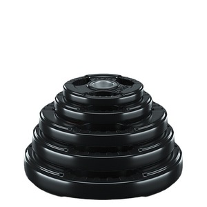 New Routes Barbell Plates 2.5kg Rubber Coated Cast Iron <b>Weight</b> Plates For Gym Fitness Training - Product Image 5