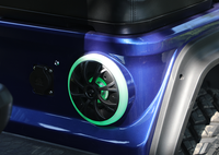HDK EVOLUTION D5 Maverick 4 местный плюс новая модель оснащена всеми передними роскошными сиденьями ремень безопасности электрическая тележка для гольфа