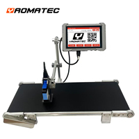 Machine de marquage Yaomatec U3 pour texte, image, logo, date, numéro de série, code-barres, code QR, imprimante industrielle Cij pour carton, bois, PVC
