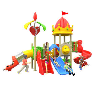 Cao playability đa dạng phong cách thương mại trẻ em Slide công viên giải trí một cách an toàn cơ sở thiết bị nhựa trượt sân chơi ngoài trời - Product Image 4