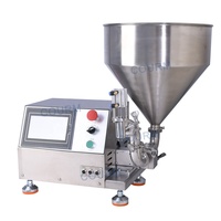 Pompe à rotor semi-automatique pour la crème d'olive granulée, le gloss à lèvres, la pâte, le beurre de la boutique de cosmétiques, machine de remplissage de 100 à 1 L