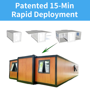 Casa Modular Prefabricada <span class=keywords><strong>de</strong></span> Diseño con Acabado <span class=keywords><strong>de</strong></span> Madera, Casa Contenedor Expandible <span class=keywords><strong>de</strong></span> Lujo <span class=keywords><strong>de</strong></span> 20 pies/40 pies con Baño para el Mercado <span class=keywords><strong>de</strong></span> EE. UU. y Australia - Product Image 4