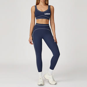Vêtements d'entraînement Ensembles de yoga Ropa Deportiva Active Gym Fitness Ensembles Mujer Sports Ensembles Femmes Pilates Wear - Product Image 1