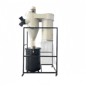 Colector de Polvo Ciclónico Portátil/Industrial, Limpiador de Polvo para Trabajos en Madera, 5 HP / 2.2kW, Frecuencia Variable, Diámetro de Turbina de 230MM, HEPA - Product Image 4