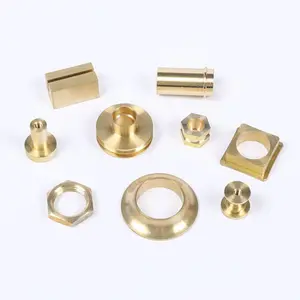 custom brass machinery cnc turning milling parts brass cnc machining part