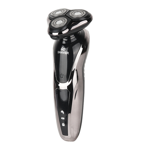 Afeitadora Rotativa para Hombre, Triple Cuchilla, Impermeable, Recargable por USB, Inalámbrica, Portátil, para el Hogar, para el Cuidado de la Barba, Afeitado con Triple Cuchilla - Product Image 5
