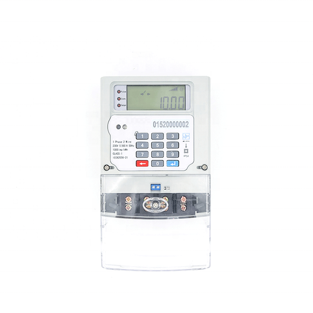 Electricity Meter Power Meter Three Phase Smart Prepaid Energy Meters