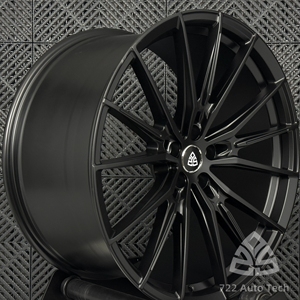 722Auto T6 Geschmiedete 20-24 Zoll 9-12J Satin Schwarz Tief Konkave JWL 5x112/120/127/130 Felgen für Mercedes AMG GT GLE <span class=keywords><strong>63</strong></span> GLS <span class=keywords><strong>63</strong></span> <span class=keywords><strong>G</strong></span> <span class=keywords><strong>63</strong></span> - Product Image 2