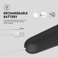 Massagestab für Frauen Wasserdicht Weiches Silikon Multi-Frequenz-Vibration USB Aufladbar Handgehaltener Persönlicher Massagestab Sexspielzeug