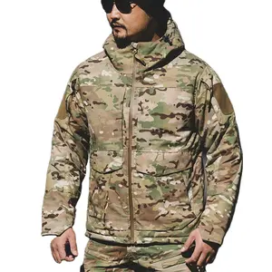Outdoor Jackets Tactical Jacket For Men Resist The Cold Camouflage Men's Jacket Multicam Winter Coat Tactical Uniform