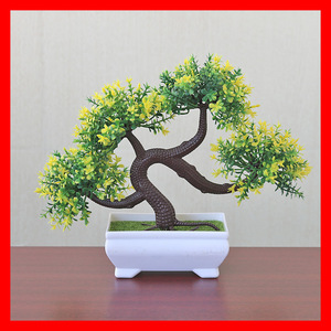 Bonsaï artificiel en plastique, <span class=keywords><strong>petit</strong></span> arbre en pot, ornements pour la décoration de la maison, décoration de jardin d'hôtel - Product Image 2