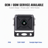 Caméra de véhicule OEM ODM IP68 avec vision nocturne Starlight, objectif 1,4 mm et angle de vue de 165 degrés