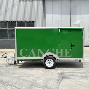 3m Aluminum & Stainless Steel Multifunctional Goods Trailer | Durable for Food Transport & Equipment Moving - Product Image 2
