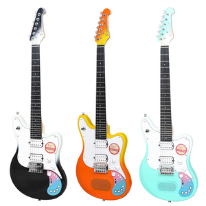 Guitarra Eléctrica Profesional IRIN R-331 de 39'' con Altavoz, Cuerpo de Madera Maciza, 22 Trastes, Pastillas HH y Amplificador Bluetooth al por Mayor - Product Image 1